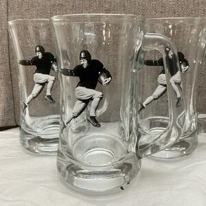Set Of 3 Libbey Heisman Mugs Jay Berwanger College Football Fan Collectibles